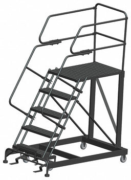 Roll Work Platform Steel Single 50 In.H