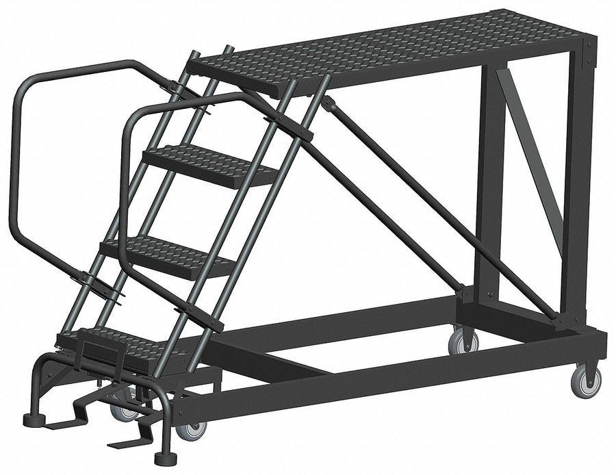 Roll Work Platform Steel Single 40 In.H