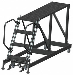 Roll Work Platform Steel Single 40 In.H