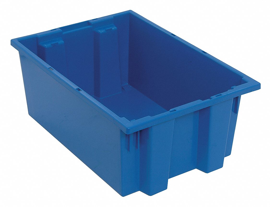 E1882 Stk and Nest Ctr Blue Solid PP