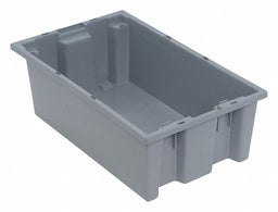 E1878 Stk and Nest Ctr Gray Solid PP