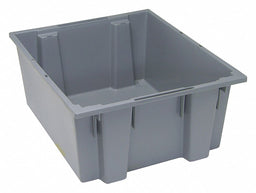 E1883 Stk and Nest Ctr Gray Solid PP