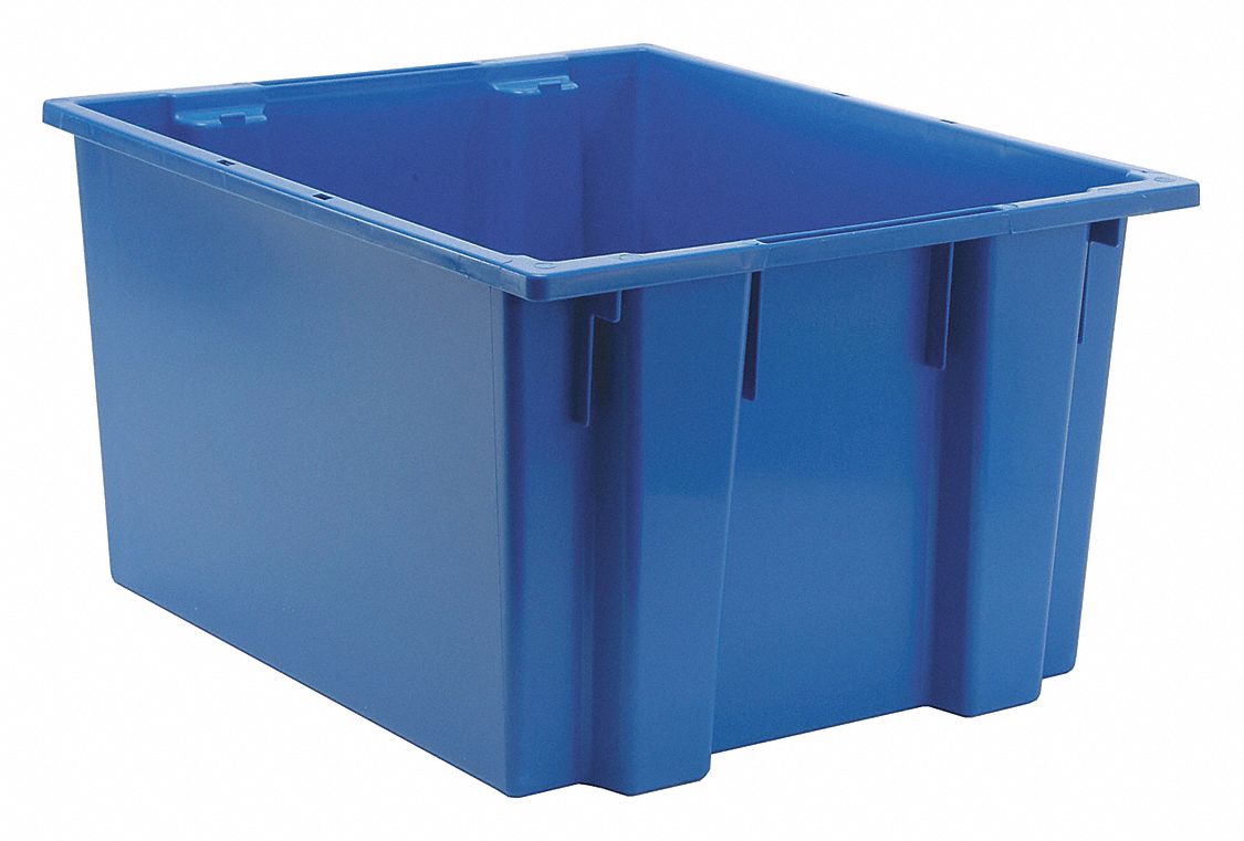 E1884 Stk and Nest Ctr Blue Solid PP