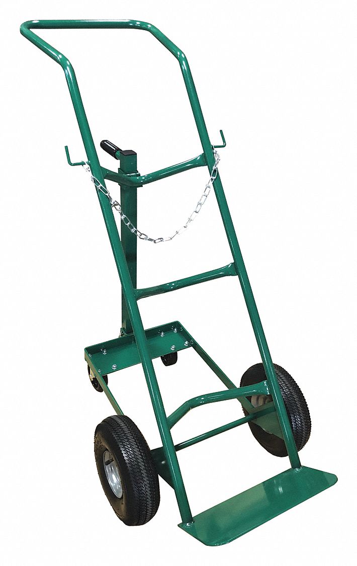Cylinder Hand Truck 500 lb 54 x22 x21