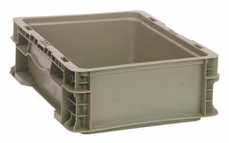 Straight Wall Ctr Gray Solid HDPP