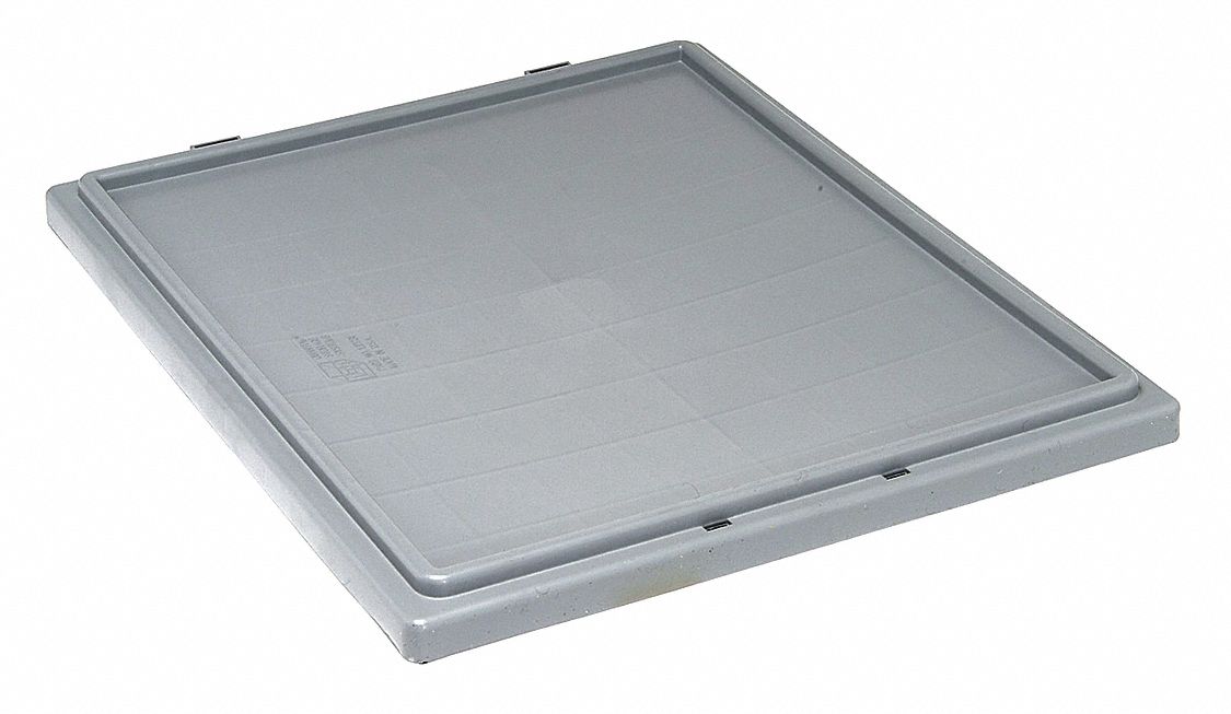 E1890 Lid Gray Polyethylene 20 7/8 in