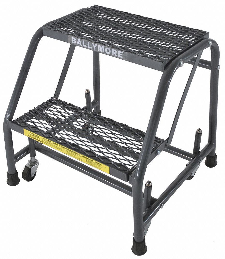 Rolling Ladder Steel 19 In.H