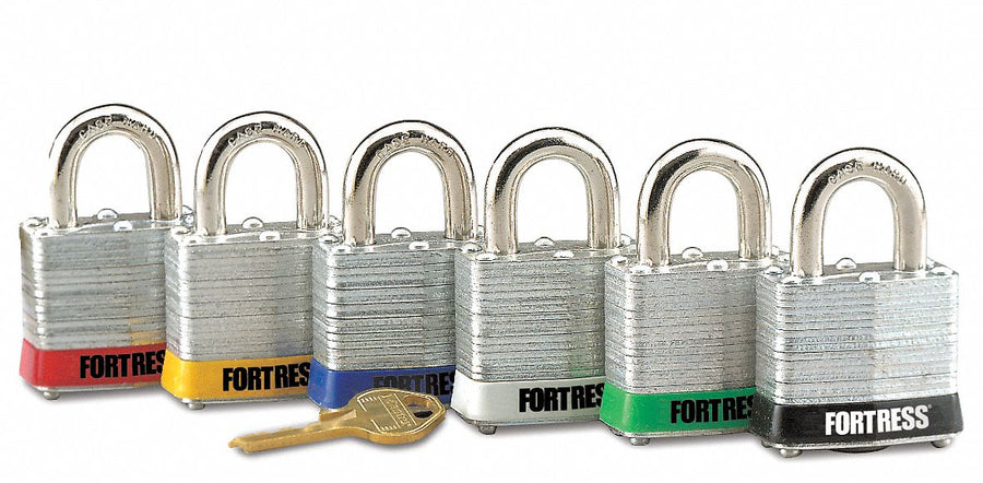 Lockout Padlock KD Yellow 1-1/4 H