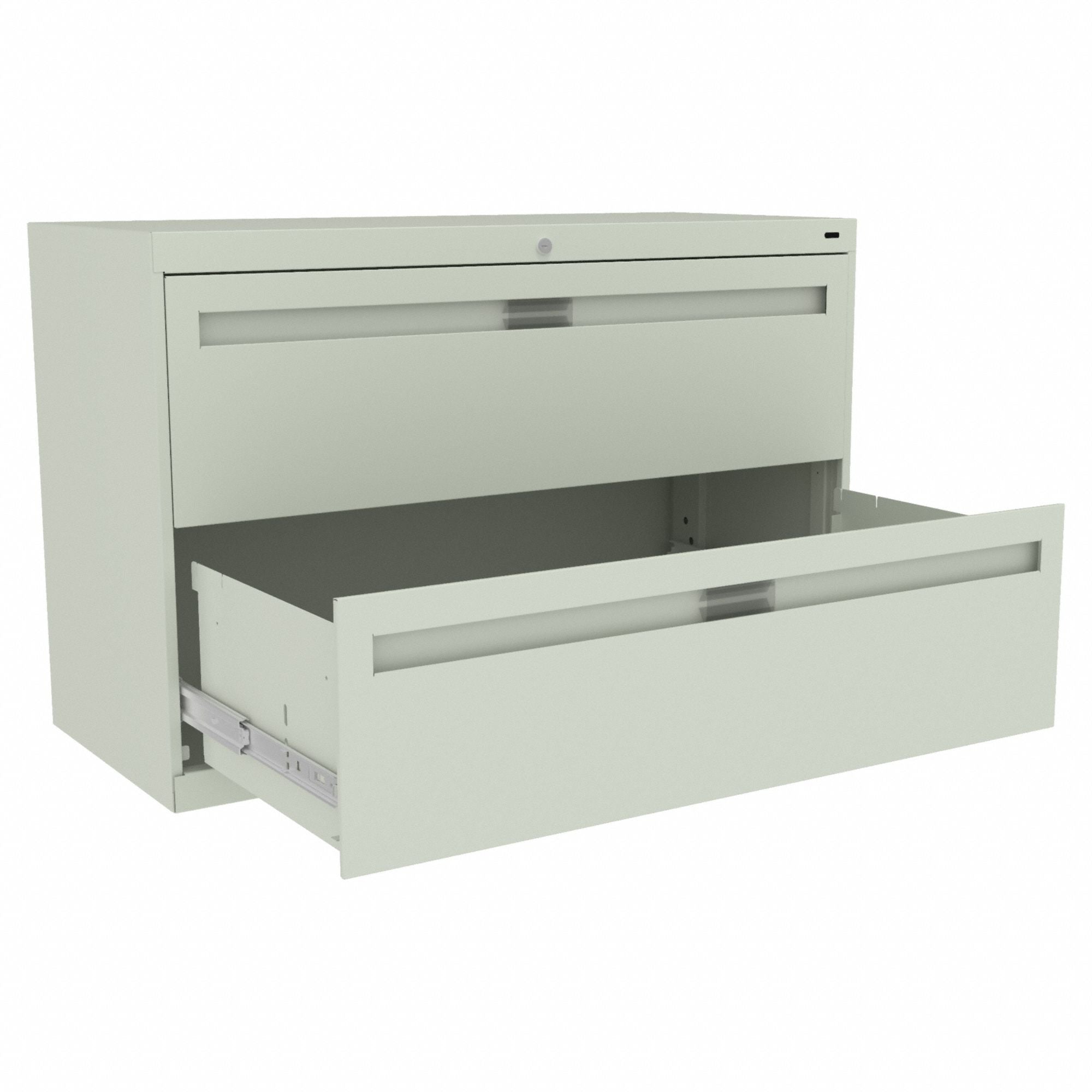 Lateral File Cabinet Light Gray