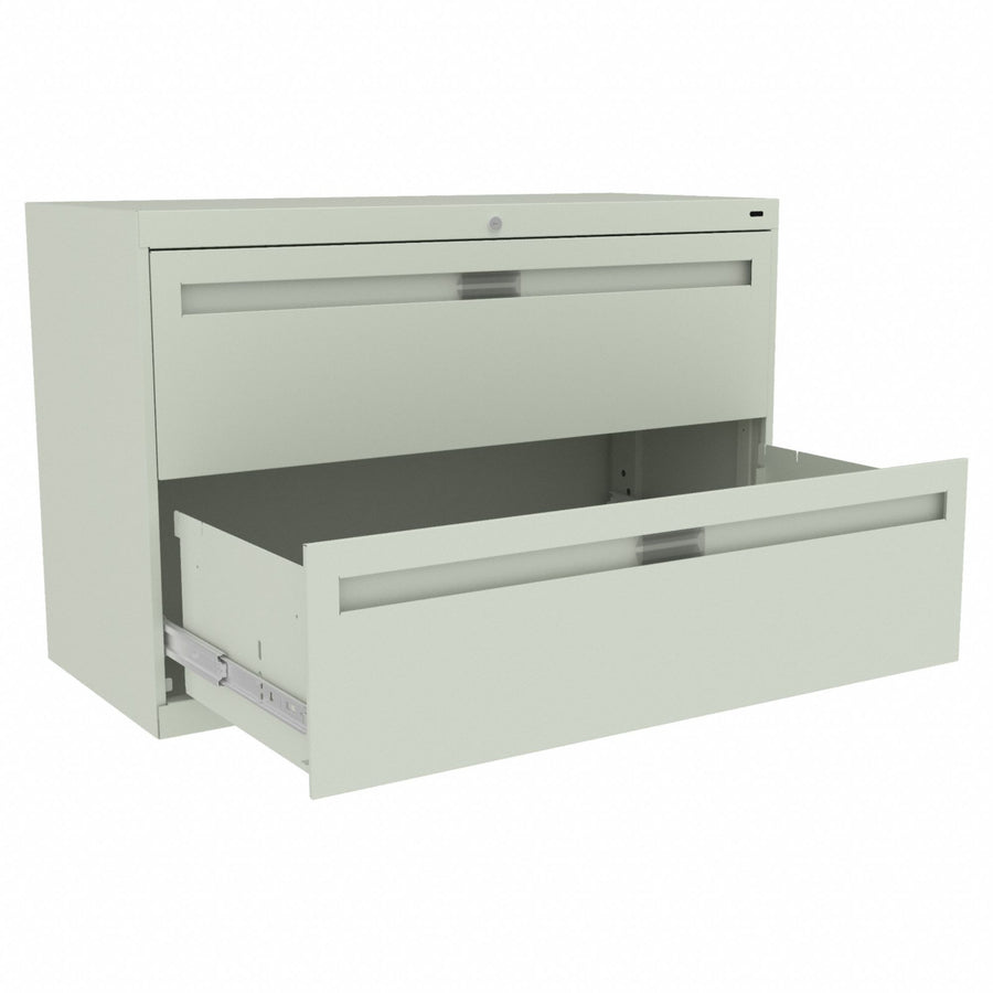 Lateral File Cabinet Light Gray