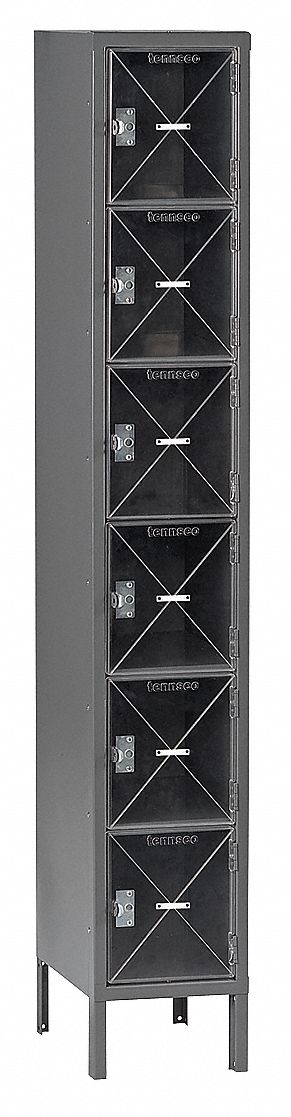 Bx Lckr 6x1Lckr Gray 78 x12 x18 Assm