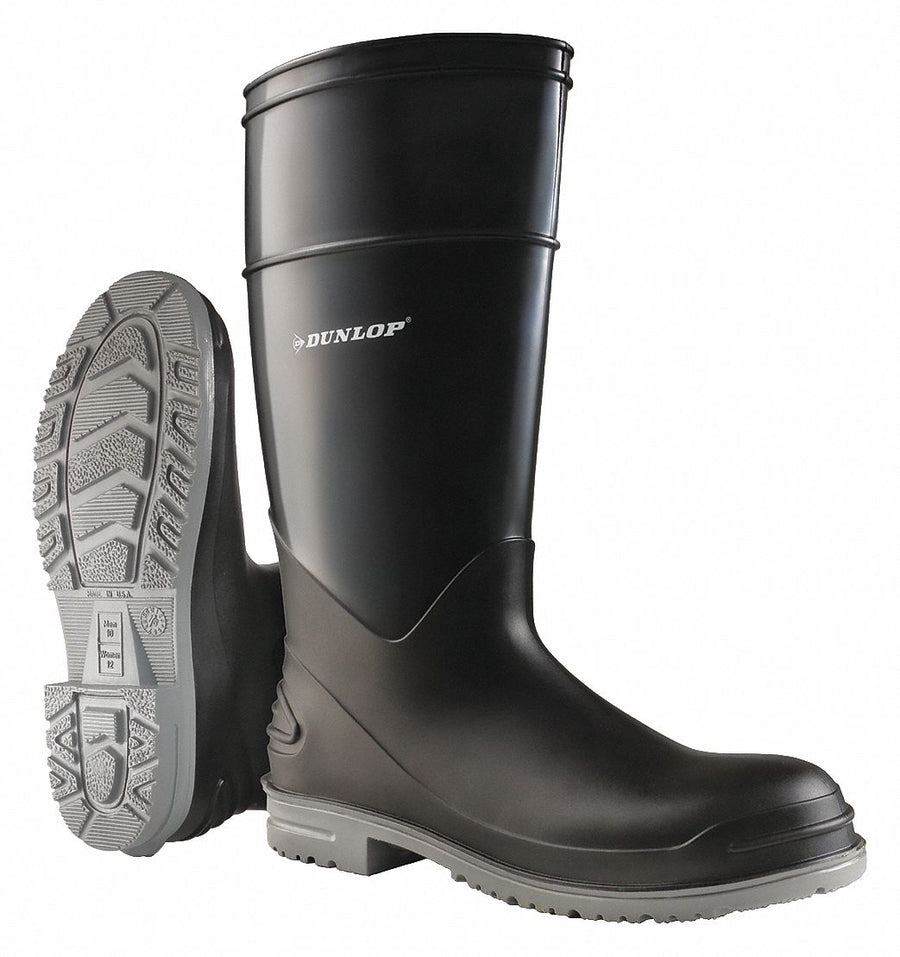 Rubber Boot Men s 11 Knee Black PR