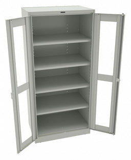 Storage Cabinet 78 x36 x24 LtGry 4Shlv
