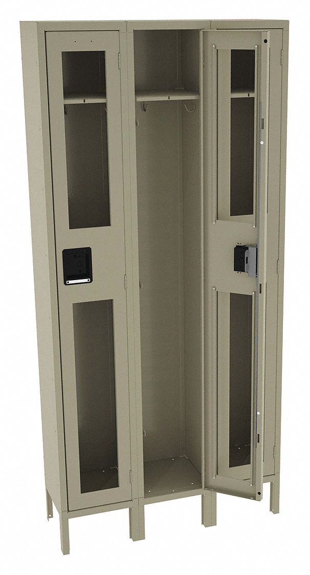 Wrdrb Lckr 1x3Lckr Sand 78 x36 x12 Assm