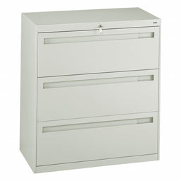 Lateral File Cabinet Light Gray