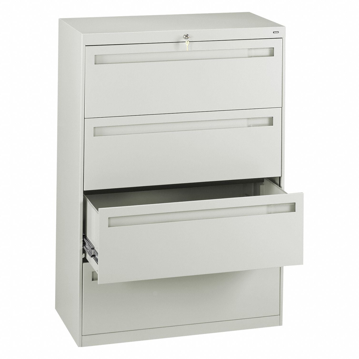 Lateral File Cabinet Light Gray