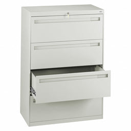 Lateral File Cabinet Light Gray