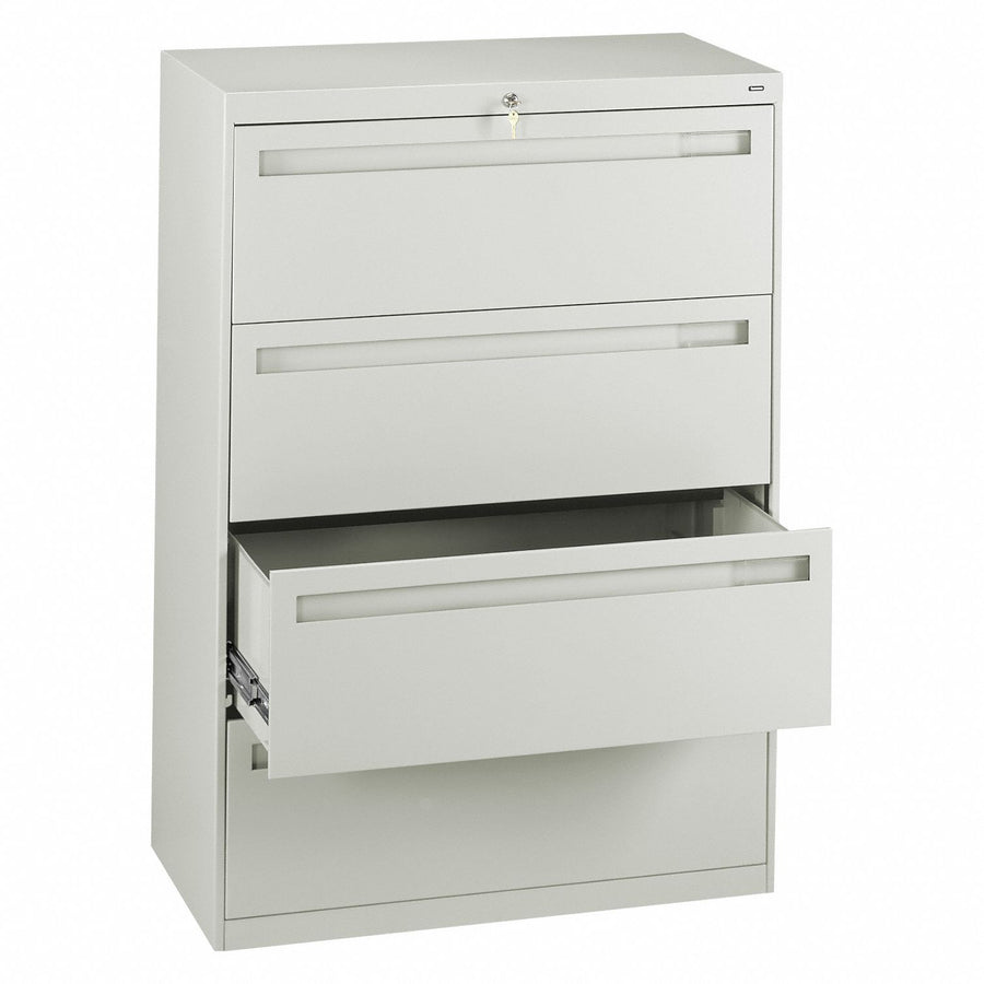 Lateral File Cabinet Light Gray