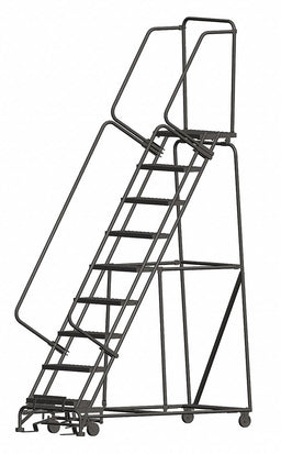 Lockstep Rolling Ladder Steel 90 In.H