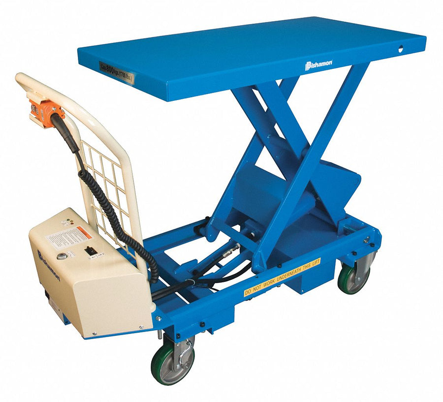 Scissor Lift Table 1100 lb 24VDC