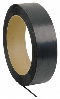 Plastic Strapping 27 lb Black 6600 ft.