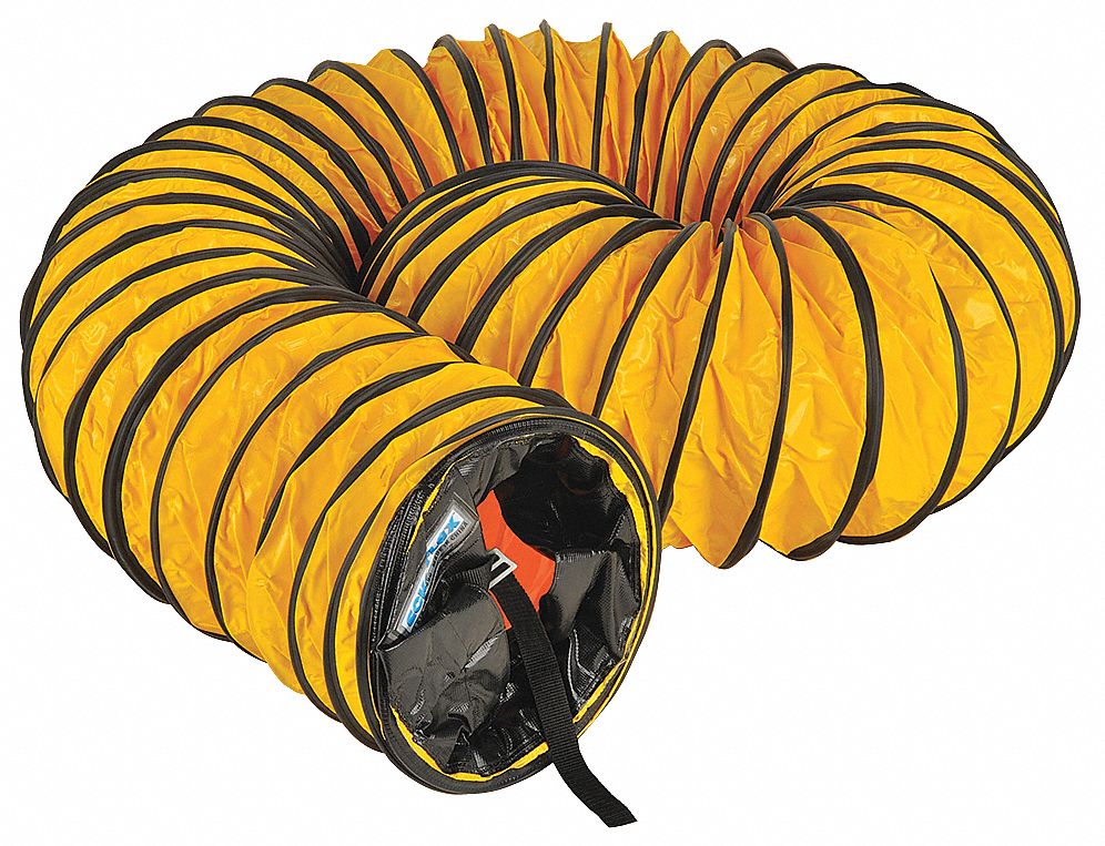 Vent Duct 12 In Dia x 16 ft Ylw