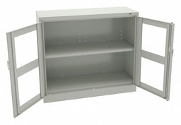 E4501 Shelving Cabinet 42 H 48 W Light Gray