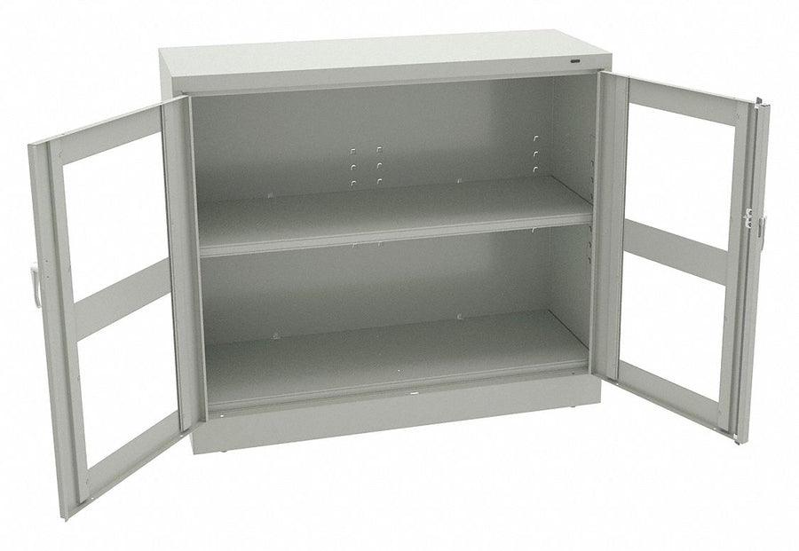 E4501 Shelving Cabinet 42 H 48 W Light Gray