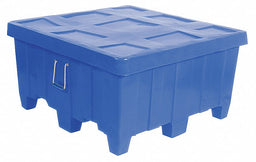 Ribbed Wall Container Blue