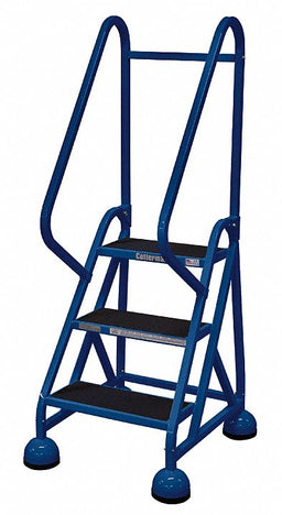 F2128 Rolling Ladder Hndrl Platfm 27 In H