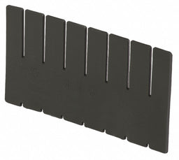 Divider Black Polyethylene 6.4 in