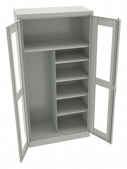 Storage Cabinet 72 x36 x18 LtGry 5Shlv
