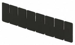 Divider Black Polyethylene 2.9 in