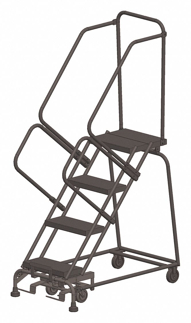 Stock Picking Roll Ladder Steel 40 In.H