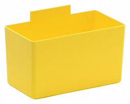 Bin Cups Yellow Plastic 3 in