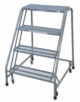 Rolling Ladder Welded Platform 40In H