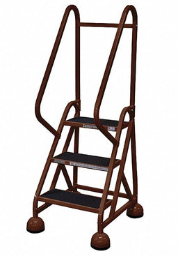 F2128 Rolling Ladder Hndrl Platfm 27 In H