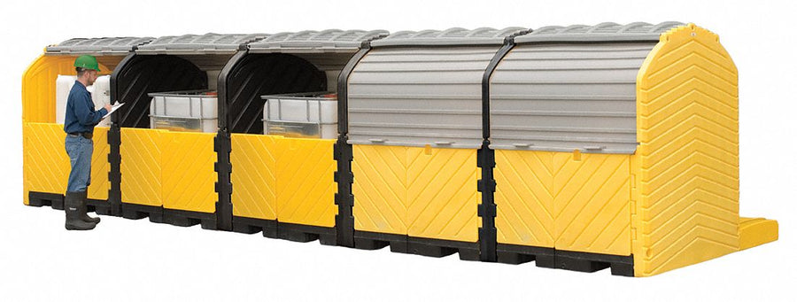 Spill Pallet System 5 Ibc Outdoor