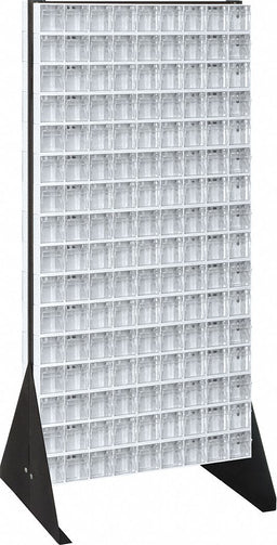 Bin Storage Rack Powder Coated 52 in
