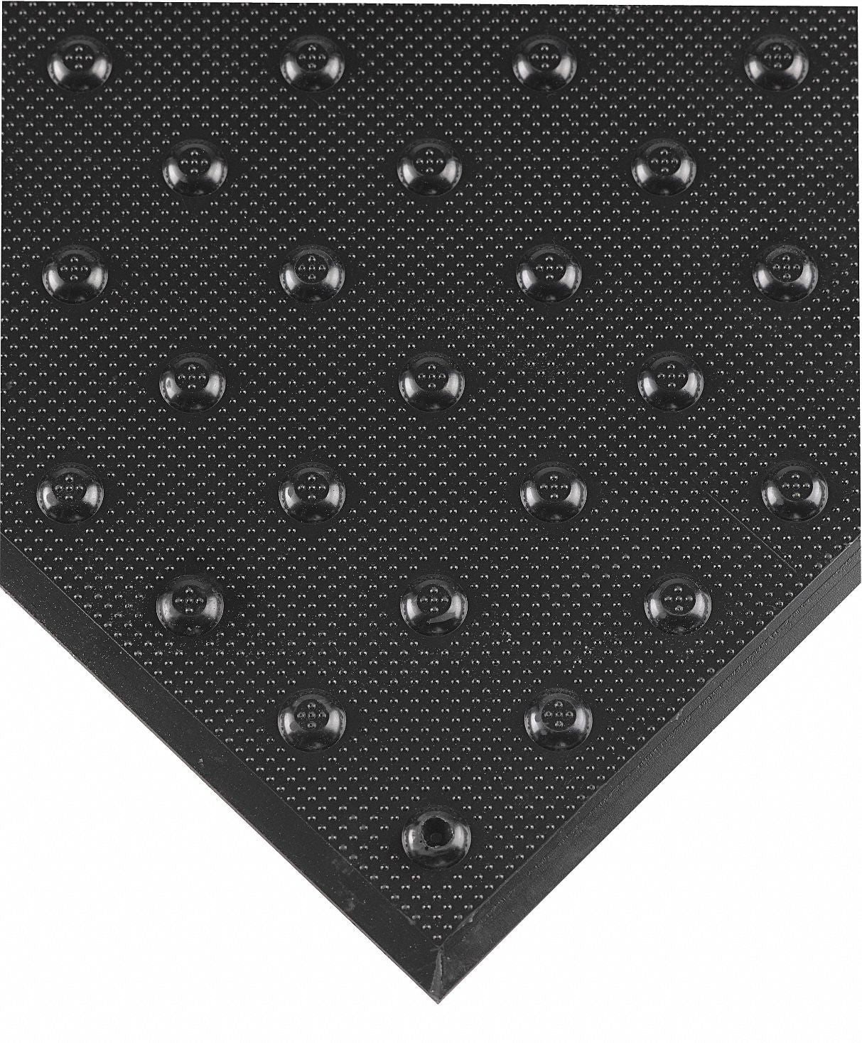Retrofit ADA Warning Pad Black 2 x 2 ft.