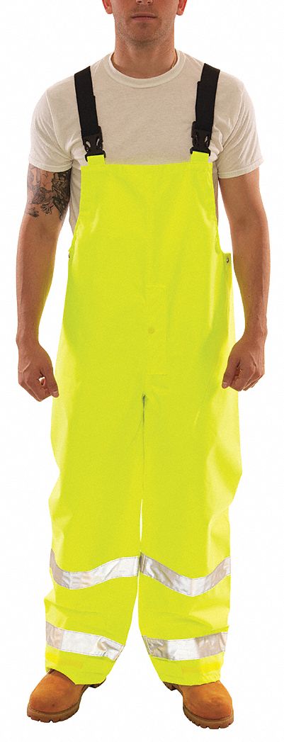 Rain Bib Overall Class E Yellow/Green S
