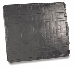 BlkCtrCvr Black HDPE 48.2 in