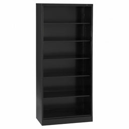 E6585 Bookcase 84 in H Black