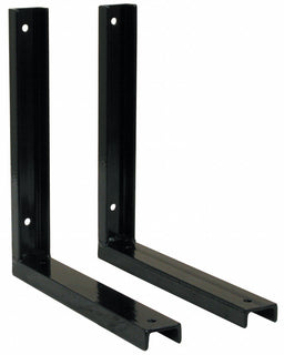Mounting Bracket 15 in L Steel Black