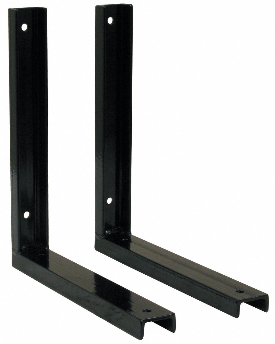 Mounting Bracket 15 in L Steel Black