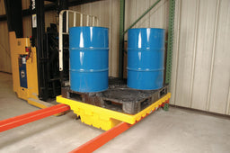 Pallet Rack Containment Sump with Drain