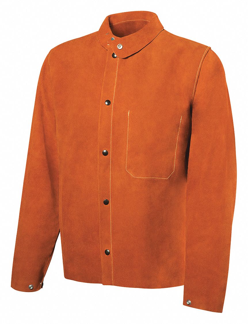 F0777 Welding Jacket M 30 Brown