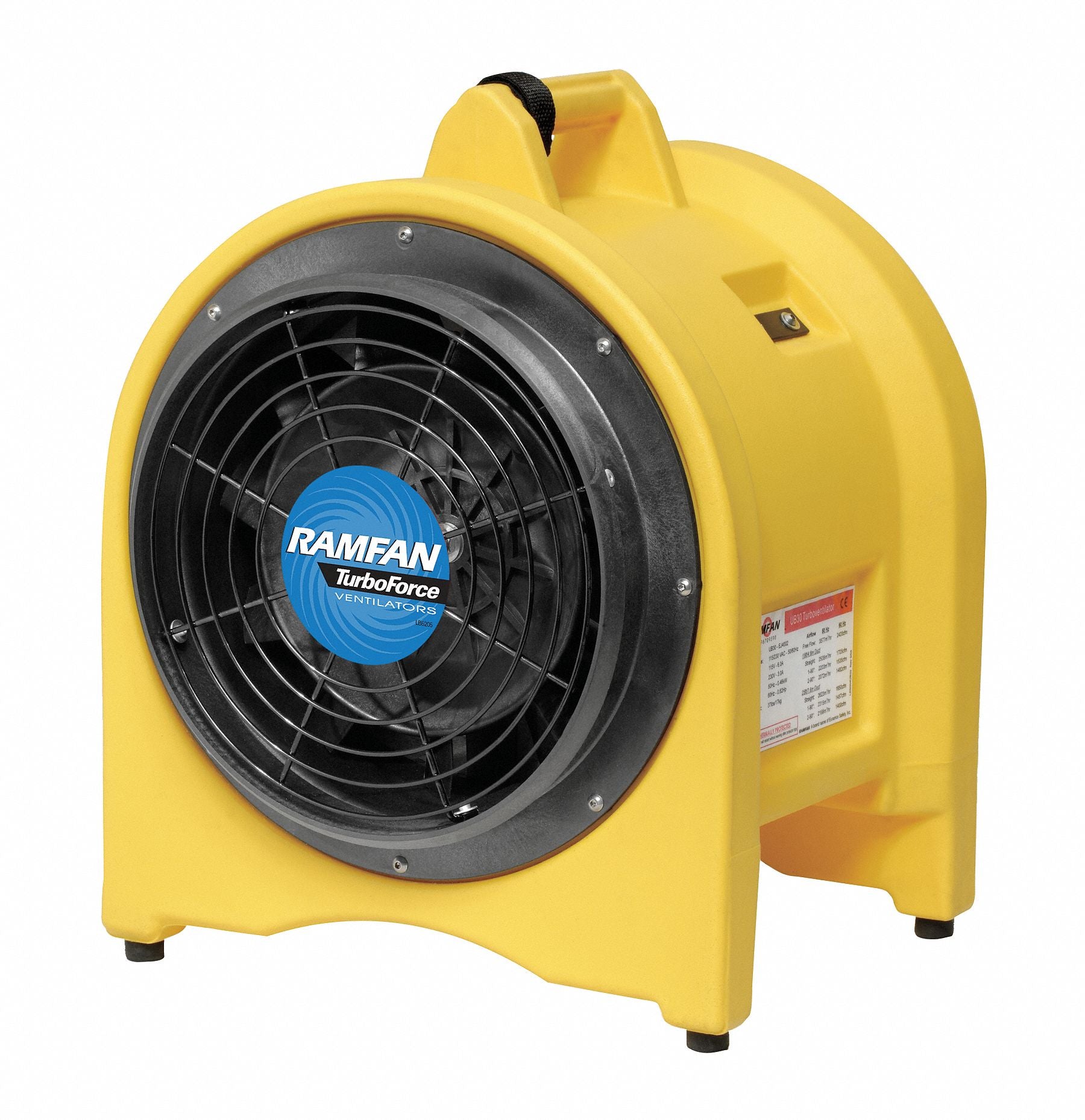 Conf.Sp. Fan Axial 12 In 1 HP 115V