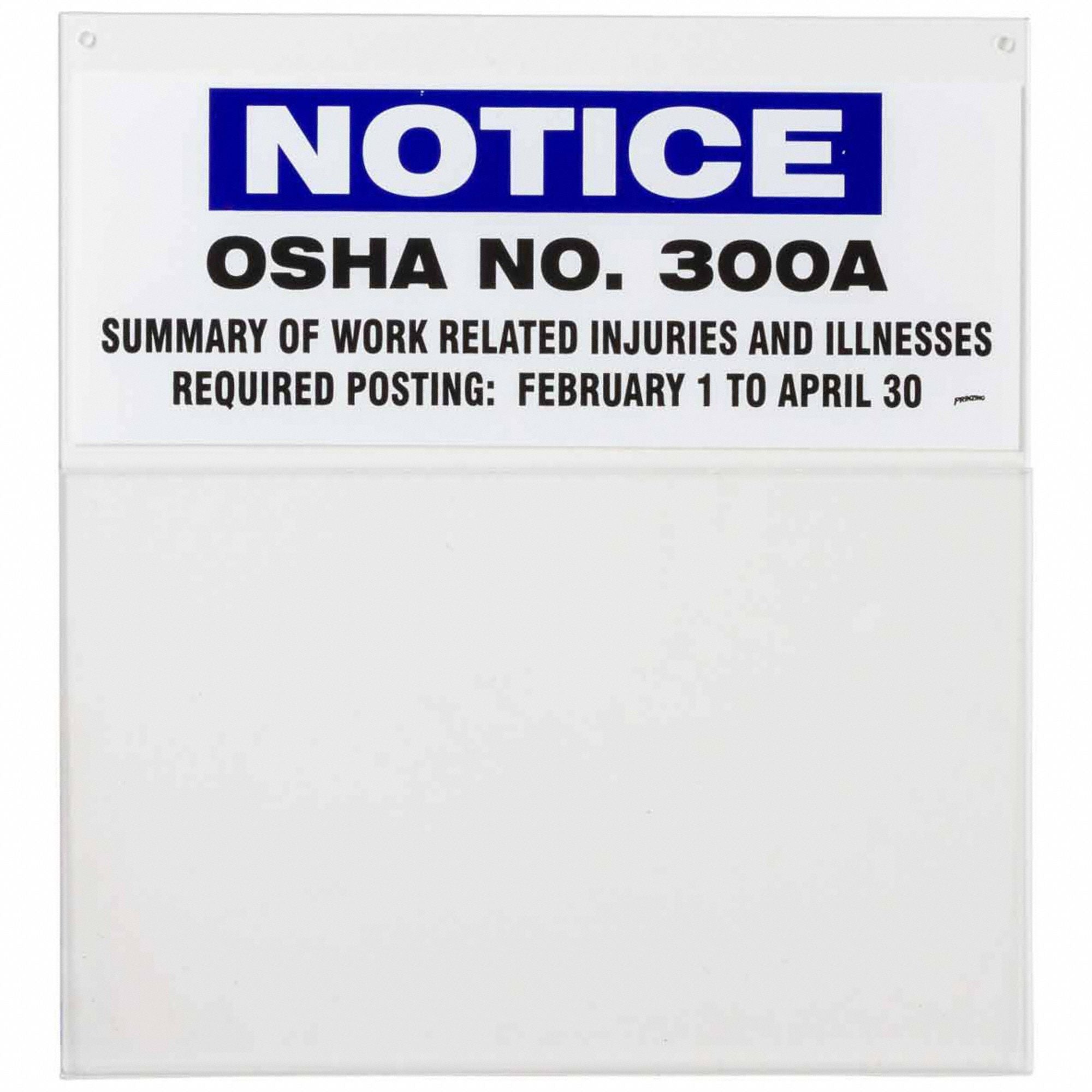 Information Board Acrylic