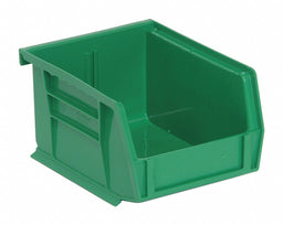 F0598 Hang and Stack Bin Green PP 3 in